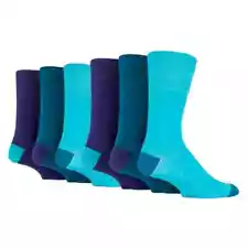 Mens Gentle Grip Cotton Rich Non Elastic HoneyComb Top Socks (lot) UK 6-11