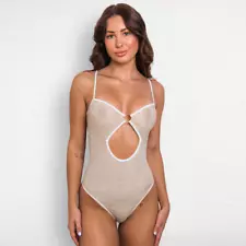 RARE Wicked Weasel Archive Sale- Wonderlust 8002 White One Piece Bikini S