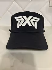 PXG Tour Adjustable Hat Golf Cap Black Clean