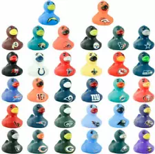 2" Inch NFL Vinyl Rubber Ducks: PICK YOUR OWN 32 Teams of FANATICISM!!!