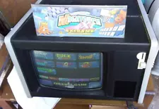 ORIGINAL MEGATOUCH XL BAR TOP COIN OP VIDEO GAME WITH KEYS