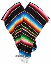 SERAPE Mexican Poncho - ALL COLORS - ONE SIZE FITS ALL - Sarape Saltillo