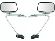 For 1980-1997 Ford F250 Door Mirror Set 37666GN 1996 1994 1995 1992 1989 1988 (For: 1985 Ford F-250)