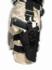 Tactical Thigh leg Gun holster With Magazine Pouch fits Ruger SR 1911