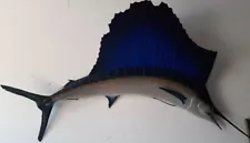 77" Sailfish Half Fish Mount Replica - Awsome Colors