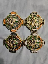 4 Emerald City NYPD Challenge Coins