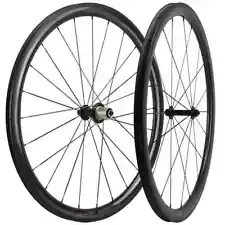 Carbon Fiber Wheelset Depth 38mm Width 25mm Road Bicycle Wheels UD Glossy