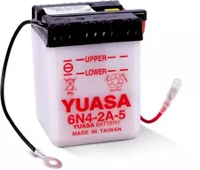 Yuasa Conventional 6N42A5 6 Volt Battery For Yamaha Chappy 80 LB80 1976-1978 (For: More than one vehicle)