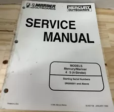 Mercury Mariner 4 - 5 hp 4-Stroke Outboard Motor Service Manual