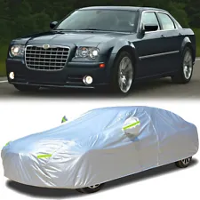 For Chrysler 300C SRT SRT8 208" Full Car Cover Rain Snow Dust Water Resistant US