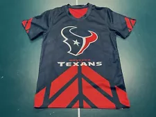 Houston Texans NFL Flag Football Reversible Youth Jersey Size Large