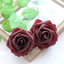 25X Artificial Flower Foam Roses Wedding Bouquet Party Shower Garland Home Decor