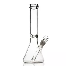 12inch Glass Heavy Bongs Bong Hookah Water Pipe Heavy Beaker WITHOUT Percolator