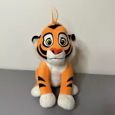 Disney Store Aladdin Rajah Jasmine's Pet Tiger Orange Black Striped Plush 6"