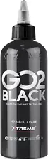 Xtreme 8oz GO2 Black Tattoo Ink Intense Darkness for Bold Fillings - Made in USA