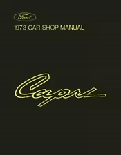 1973 Mercury Capri Shop Service Repair (For: 1973 Mercury Capri)