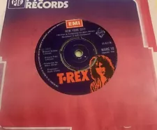 T-Rex 7" Vinyl Single ‘New York City’ 1975 Chart Hit In Uk For Marc Bolan