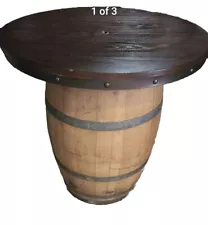 whiskey barrel Table furniture