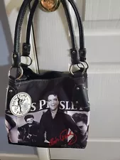 Elvis Presley Purse Style EV93 Black