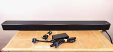 LG Wireless SOUND BAR ONLY Black SLM4R TESTED *NO REMOTE* Bluetooth & Adapter