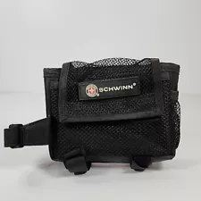 Schwinn Bike Storage Accessory Bag Frame Mount Small Pouch Bicycle Black 6x4 EUC