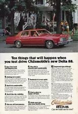 Magazine Ad - 1977 - Oldsmobile Delta 88 Royale Sedan