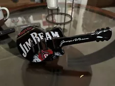 JIm Beam Black Guitar Decanter ~ Made for IAJBBSC in Memphis 2004