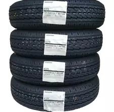 Bridgestone K370 145/80R12 6PR 80/78 Summer Tire Kei Truck Light Truck Set of 4 (Fits: 145/80R12)