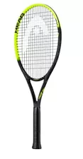 Head Tour Pro Tennis Racket 110" Oversized Head Nano Titanium 27” Black/Green