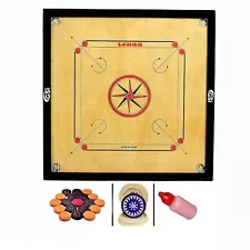 36x36 Carrom Board for Family and Friends with Coins Striker and Powder