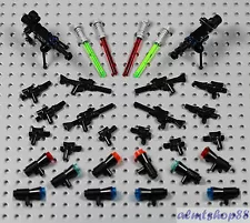 LEGO Star Wars - PICK YOUR WEAPONS - Lightsaber Gun Rifle Pistol Lot Army Clone