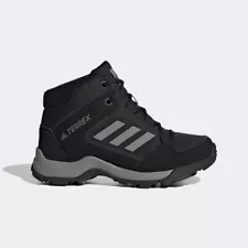 Sale adidas Terrex Hyperhiker Kids Hiking Shoes Walking Boots Boys Black 4.5