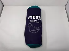 ENO SkyLoft Hammock - 1 Person Portable Hammock - For Camping - Navy/Seafoam