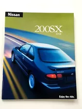 1998 Nissan 200-SX 200SX 38-page Original Sales Brochure Catalog