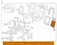 GM OEM Front Seat-Lumbar Support 20824567