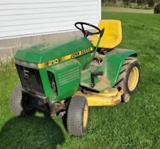 original paint 1986 john deere 210 garden tractor