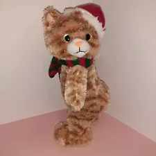 Gemmy Animated Plush Christmas Twerking Dancing Cat Baby Got Back SEE VIDEO