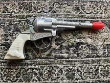 Vintage Roy Rogers Kilgor Cap Gun w/ Horse Grips