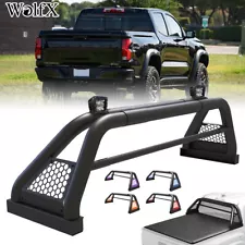 Roll Sport Bar Truck Rack Bed For 2004-2012/2015-2024 Chevy Colorado /GMC Canyon