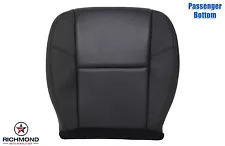 2009-2014 GMC Sierra Denali-Passenger Bottom Perforated Leather Seat Cover Black