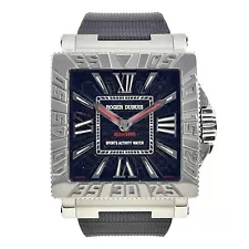 Roger Dubuis Stainless Steel Square 41mm Automatic Men’s Watch - Box and Papers