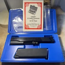 Ciener Platinum Cup 1911 1911A1 45 Caliber Colt To 22LR Conversion Kit With Case