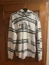 Stone Island x Supreme Warp Stripe Hooded Sweatshirt Men's Size XL DESC