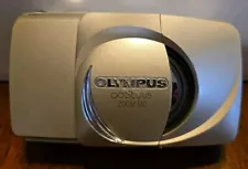 Olympus Infinity Stylus Zm 140 Qrtzdate AF 35mm Film Camera -Flash Works, Film ?