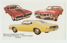 Mercury, 1970, Cougar Eliminator/Cyclone Spoiler/Cyclone