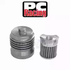 PC Racing FLO Spin On Stainless Steel Oil Filter for 2016-2020 Yamaha YW125 ze (For: 2018 Yamaha)