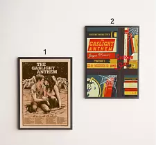 The Gaslight Anthem History Books Summer 2024 US Tour Poster, Gift For Fans