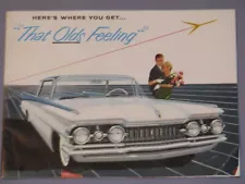 1959 Oldsmobile 98 88 Super Dynamic sales brochure 32 pg ORIGINAL