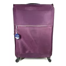 Samsonite 30" 72H DLX Spinner ULTRA LIGHT Luggage Suitcase TSA Lock Purple