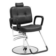 VEVOR Salon Chair Barber Chair for Hair Stylist with Heavy Duty Hydraulic Pump